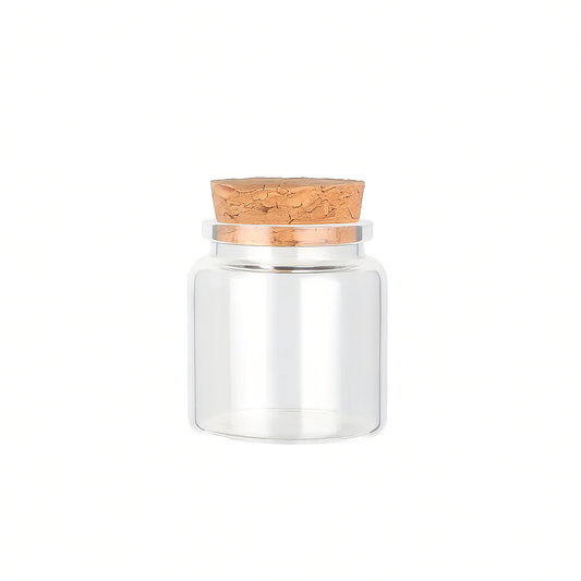 Glasbeholder 50 ml med vinprop